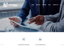 Tablet Screenshot of cforsa.com